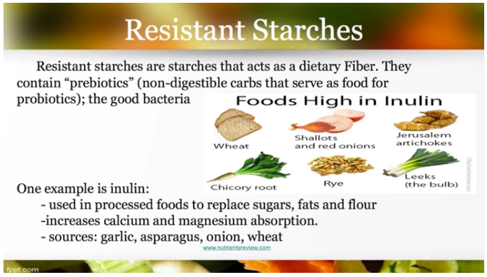 Food As A Medicine Series: Resistant Starches